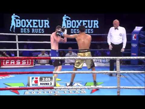 Italia Thunder vs Astana Arlans Kazahkstan - World Series of Boxing S5 W14 Highlights