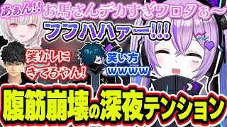 完全に深夜テンションになった空澄セナに腹筋崩壊させられる紫宮るなｗｗｗ【紫宮るな/空澄セナ/ハセシン/バニラ/ぶいすぽっ！/切り抜き】