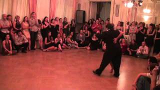 Alejandra Mantinan & Aoniken Quiroga, St Petersburg, Russia, Kochubey Club, 22 10 11, Tango 1