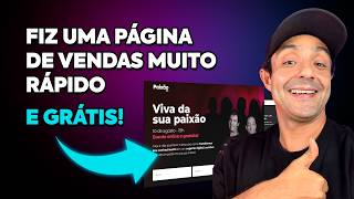 Como criar e editar uma página de vendas GRÁTIS na HeroSpark