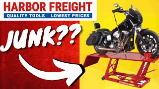 Harbor Freight Motorcycle Lift Table - Is It Worth It?