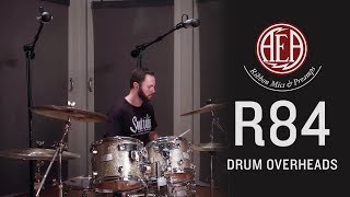 Video thumbnail for AEA R84 - Drum Overheads - Listening Library by AEA Ribbon Mics