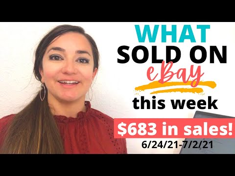 What Sold on eBay - Flipping Used Clothes Sales from June 24 - July 1