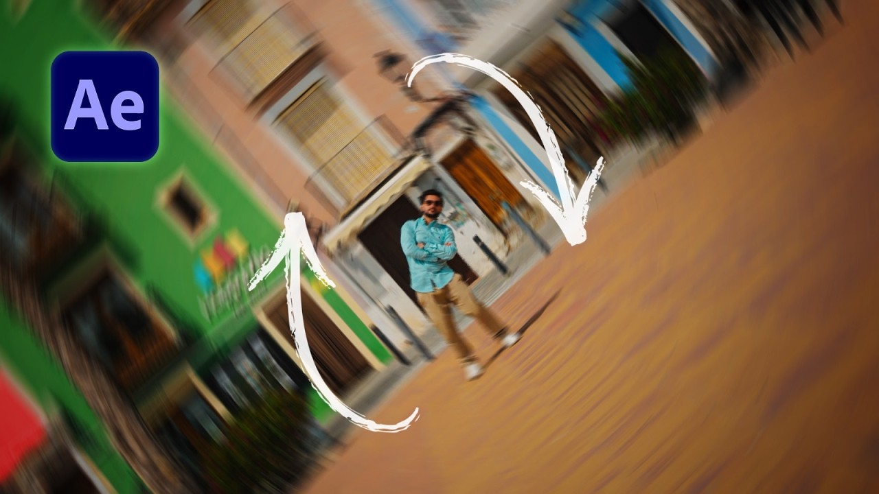How to create the 'Viral' Camera Rotation Effect in After Effects