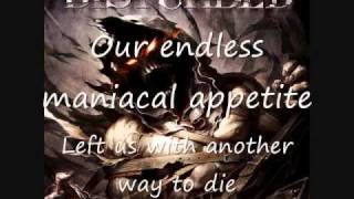 Disturbed- Another Way to Die with lyrics