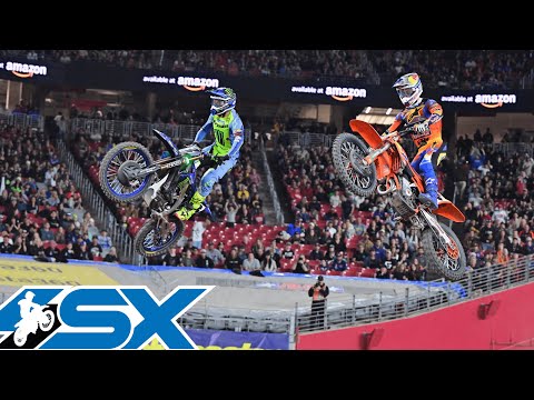 Supercross Round #4 450SX Highlights | Glendale, AZ State Farm Stadium | Feb 1, 2025