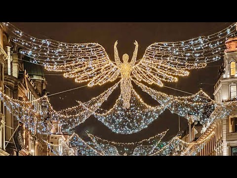 Best Christmas Angels Display | Oxford Street | Regent...