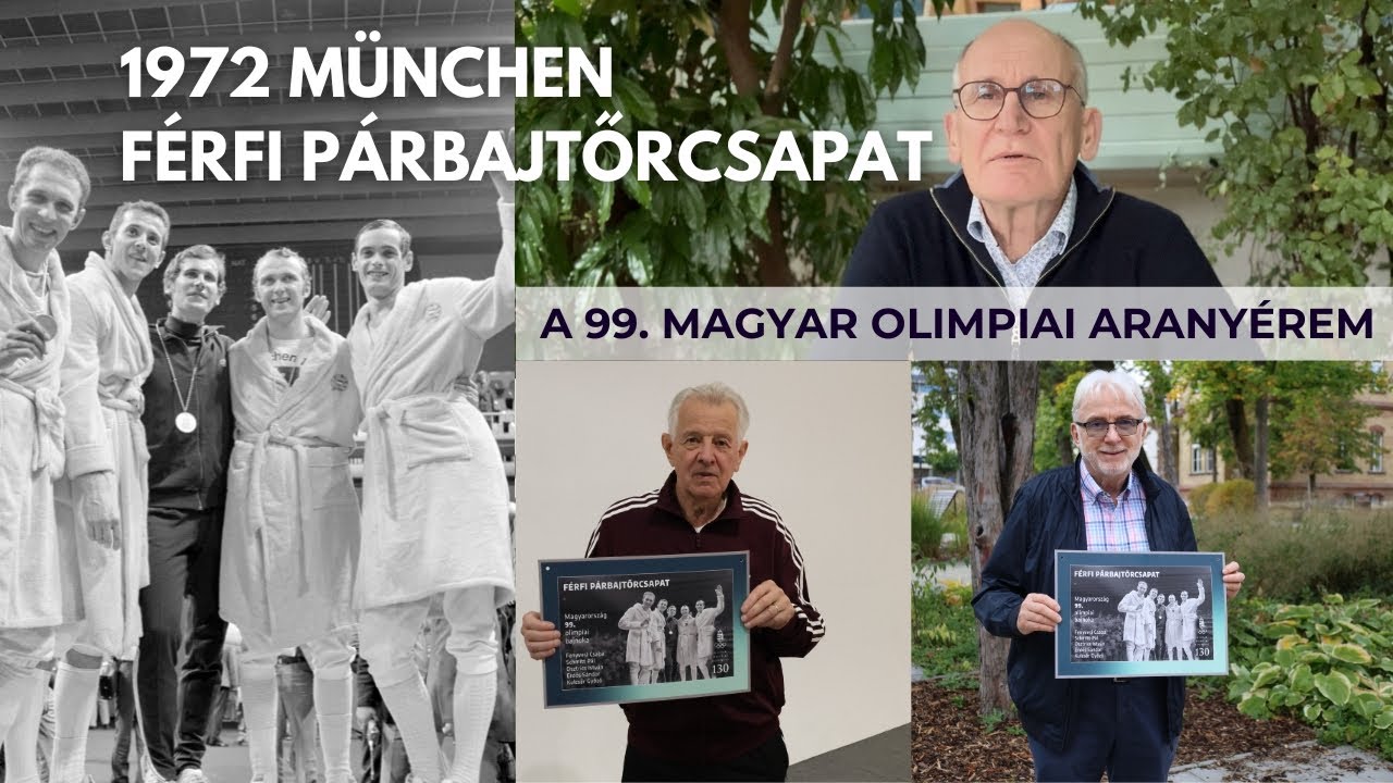 A 99. magyar olimpiai arany története: Osztrics István, Erdős Sándor, Schmitt Pál