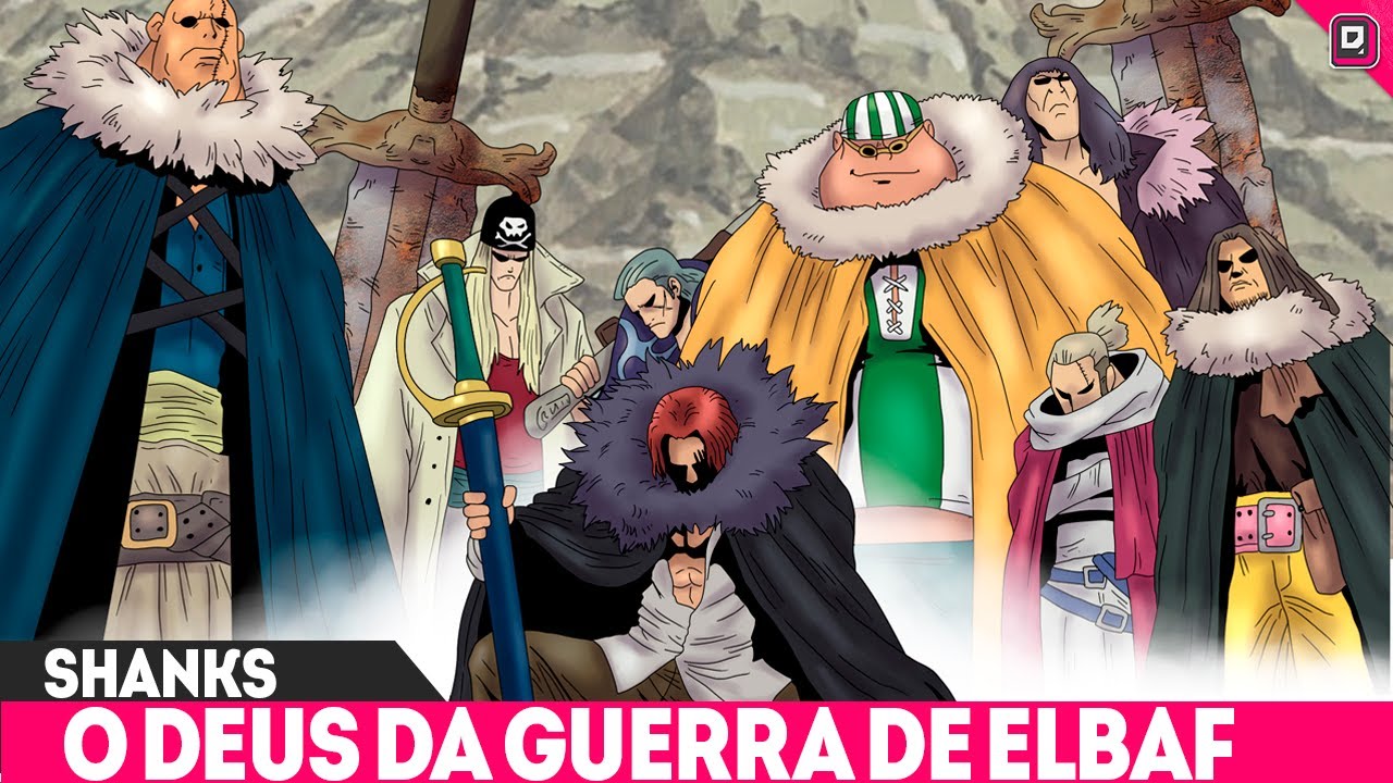 A ERA CARMESIM DE SHANKS O RUIVO! É POR ISSO QUE SHANKS ESPEROU 25 ANOS PARA PEGAR O ONE PIECE