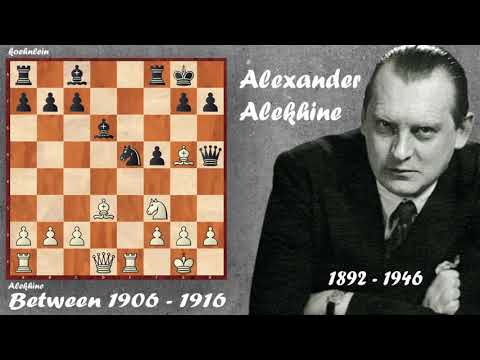 Alekhine vs Koehnlein (Nf7!)