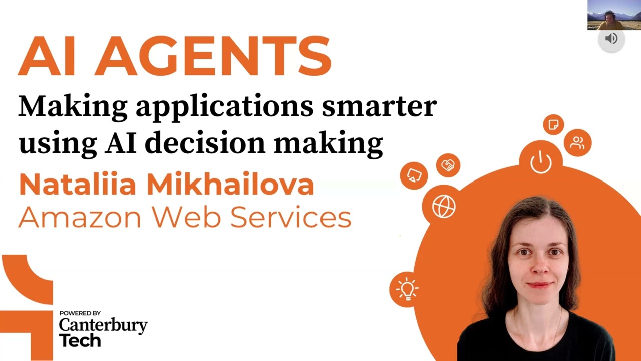 Oct 2024 Lunchtime Tech Session with Nataliia Mikhailova from Amazon Web Services