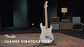 Video thumbnail for Exploring the Juanes Stratocaster | Fender Artist Signature | Fender by Fender