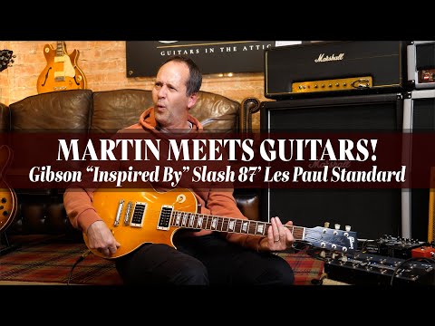 RARE 2008 Gibson Custom Shop "Inspired by Slash" 87' Les Paul Standard | Martin Meets Guitars!