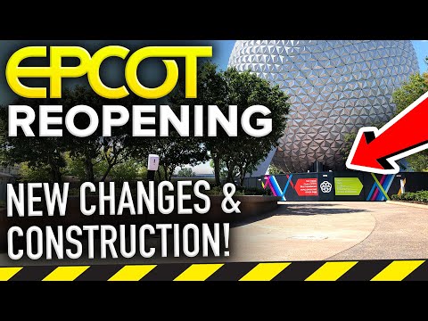 EPCOT REOPENING at Disney World - New Changes & Construction Status!