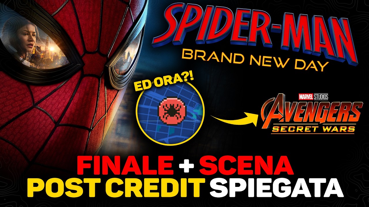 SPIDER-MAN: Brand New Day 🕷️ FINALE SPIEGATO + SCENA DOPO I TITOLI DI CODA