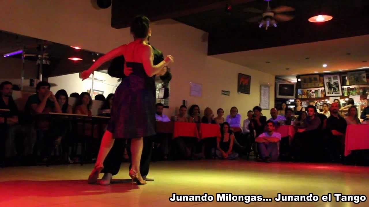 JOSE HALFON Y VIRGINIA CUTILLO EN MILONGA10 "Garganta con Arena" (Tango)