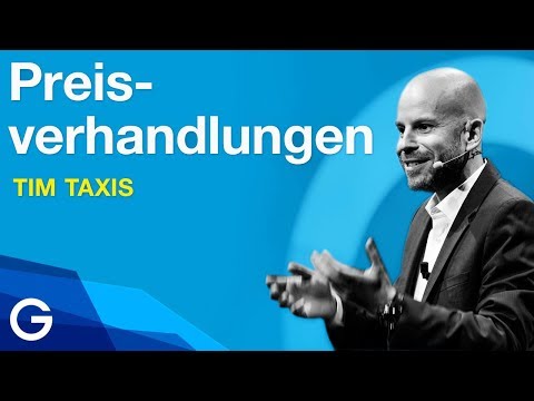 Verhandeln für Profis – So setzt du deine Preise durch // Tim Taxis