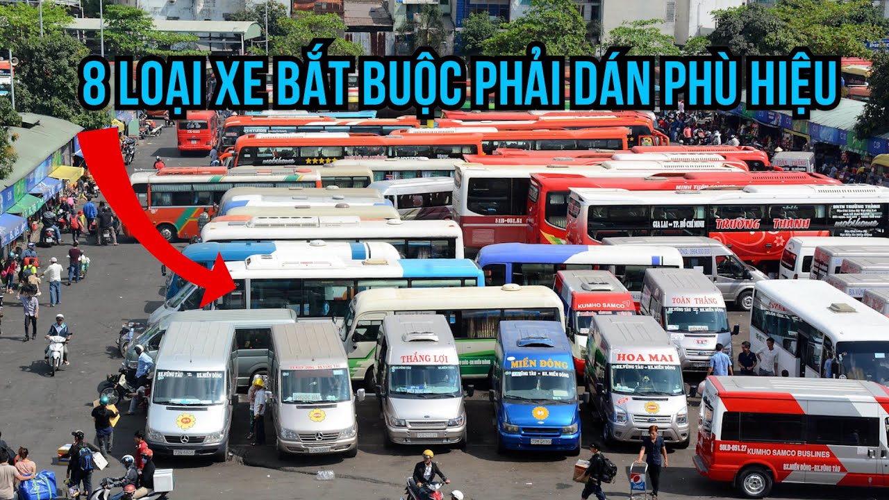 Tài xế cần nắm rõ: 8 loại xe bắt buộc phải dán phù hiệu khi lưu thông trên đường