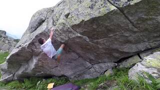 Video thumbnail of Car pool, 7a+. Gottardo