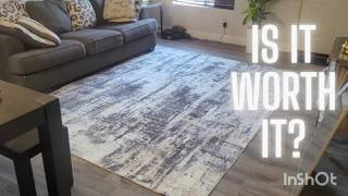 8x10 Area Rugs Washable: Modern Abstract Living Room Rug | Is it Worth it #ad #amazoninfluencer