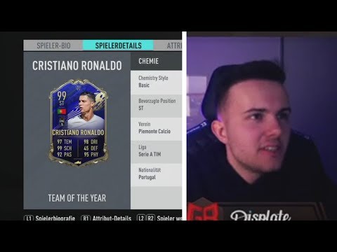ERSTES SPIEL mit RONALDO TOTY 🔥🔵 | GamerBrother Stream Highlights