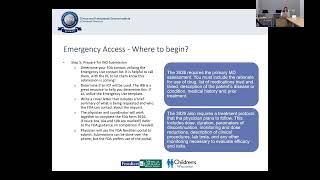 Research Coordinator Enrichment Series - 3/27/25 Emergency Use Access