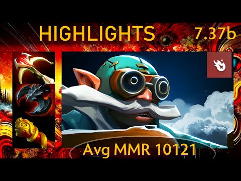 ⭐ 7.37b Gyrocopter |K+A-D - 29 KP - 70%| Carry Highlights - Dota 2 Top MMR