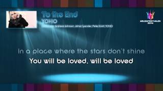 YOHIO - &quot;To the End&quot; - (on screen lyrics)
