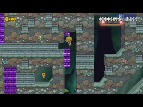 Super Mario Miner by Lord_Zedd - Super Mario Maker 2 - No Commentary 1bv