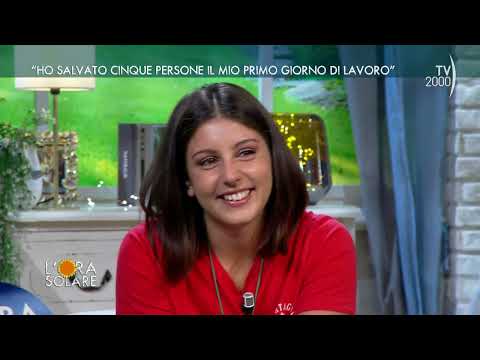 L'Ora Solare (TV2000) - Noemi Marangon: "Ho salvato cinque persone il mio primo giorno di lavoro"