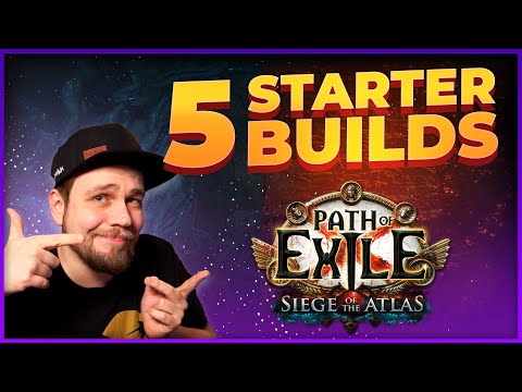5 League Starter FAVORITEN Builds für Siege of the Atlas & Archnemesis [Path of Exile 3.17]