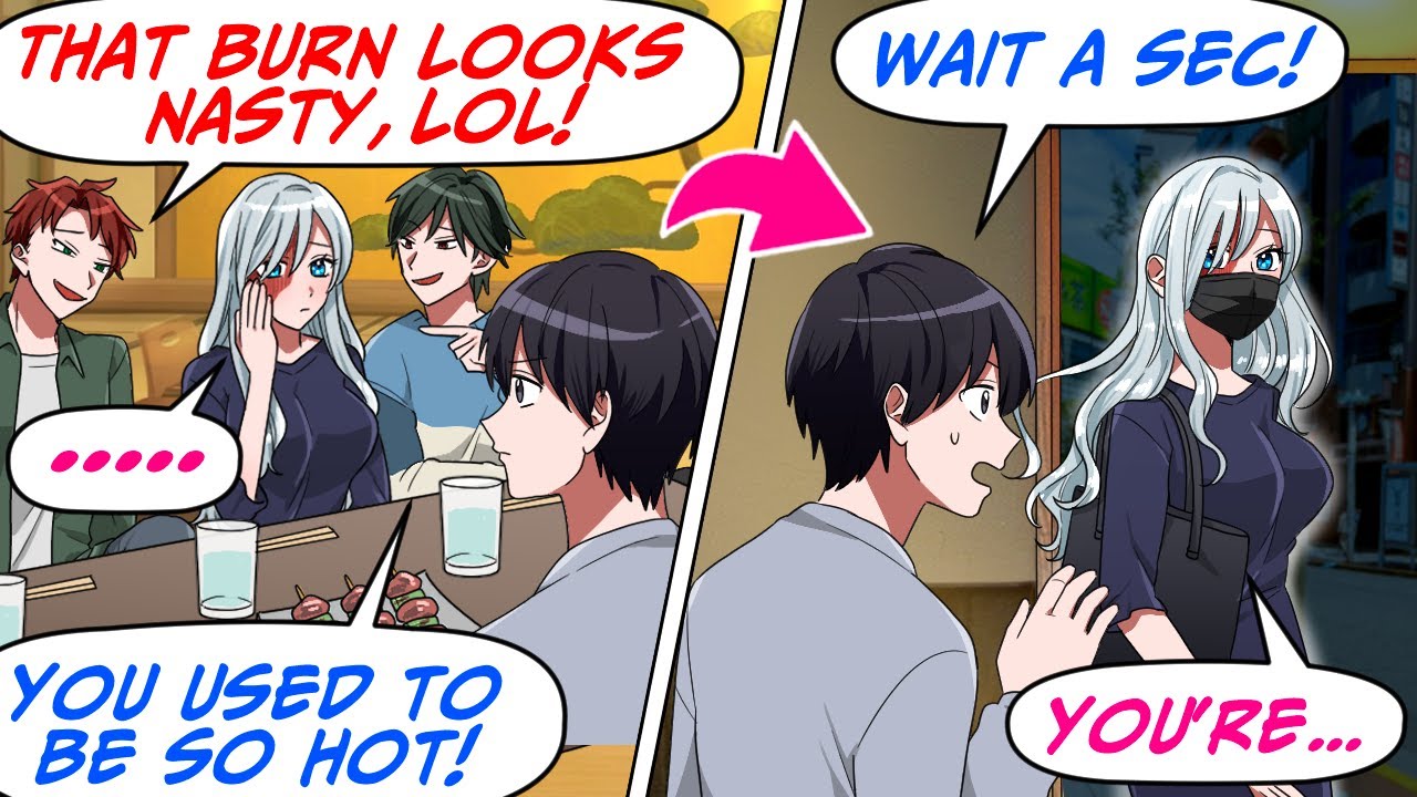 I Saw Our Class Beauty With a Burn Mark on Her Face at Our Reunion! I Stopped Her…[RomCom Manga Dub]