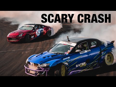 Competing for my Formula Drift License: Crashing + Fighting Nerves