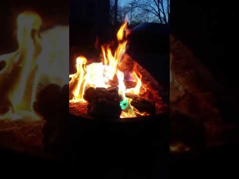 Rainbow Fire Slow Motion