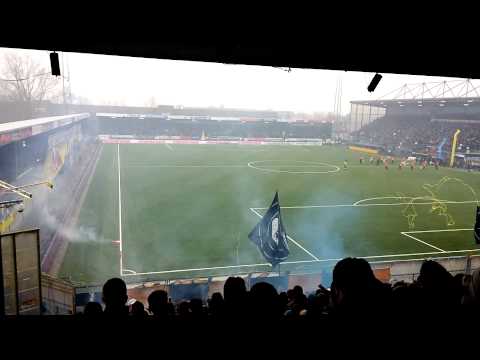 Sc cambuur - heerenveen derby 2014 tsunami in cambuur stadion
