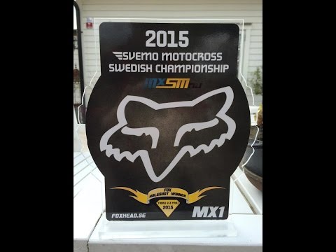 FOX Head Holeshot Award - SM i motocross 2015 - Deltävling 1 - Tibro MK