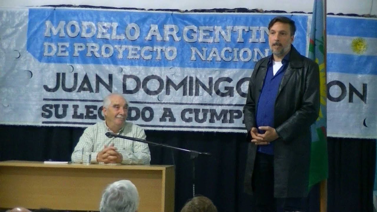 Teoria del peronismo Bahia Blanca 28 octubre 2024