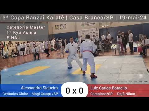3ª Copa Banzai de Karate | Casa Branca - SP | 19 maio 24 | Final Kumite