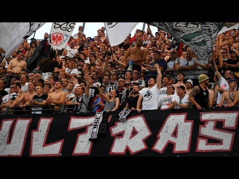 Eintracht Frankfurt Chant - " Shalala Forza Sge Forza Sge ! "