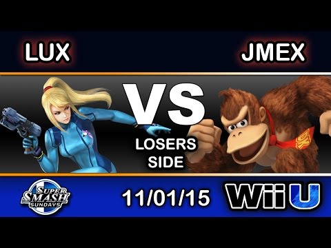 SSS 35 – Lux (Zero Suit Samus) Vs. 2GG | Jmex (Donkey Kong) Losers Side - Smash Wii U