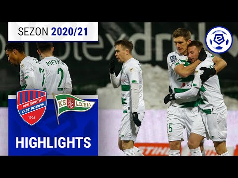 Raków Częstochowa - Lechia Gdańsk 0:1 | SKRÓT | Ekstraklasa 2020/21 | 17. Kolejka