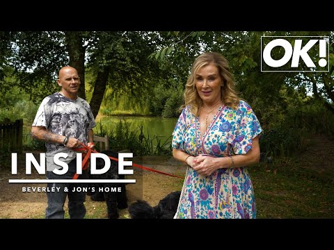 Inside Beverley Callard and husband Jon McEwan's new home with huge garden lake and home bar