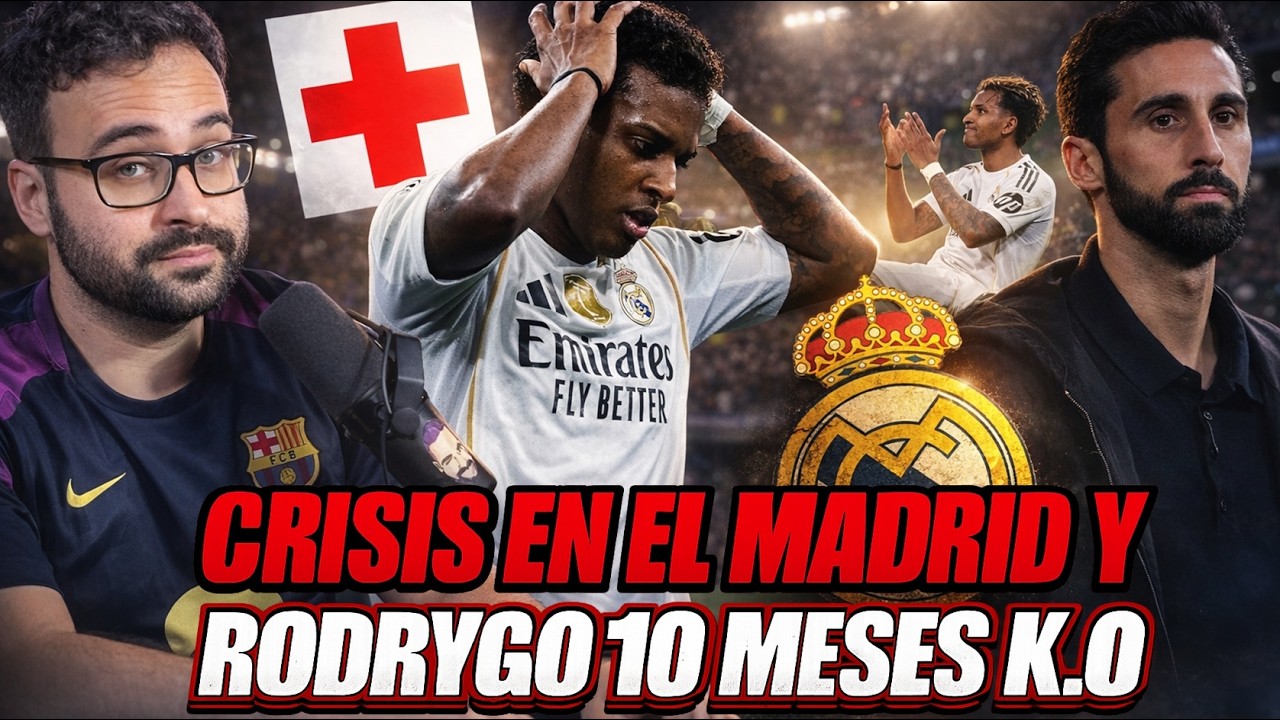 🚨¡RODRYGO se ROMPE el LIGAMENTO y MENISCO! ADIÓS hasta 2027 - La CRISIS en el MADRID se INTENSIFICA