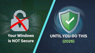 Your Windows Is NOT Secure Until You Do This (2026)