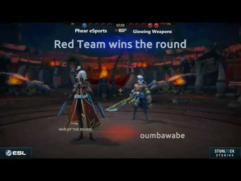 ESL Battlerite 2v2 Europe Cup 4 - Phear eSports vs. Glowing Weapons (Quarterfinals)