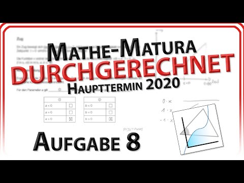 Matura 2020: Aufgabe 8 -  Zug / Geschwindigkeitsfunktion (Haupttermin) | Mathe Easy Going