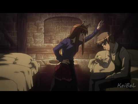 Holo patting Lawrence