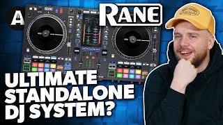 Video thumbnail for Rane System One - The Ultimate Standalone Motorised DJ System! by Andertons Synths, Keys and Tech