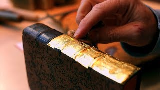 CRAFTSMANSHIP. GOLD TOOLING BOOKS IN PARIS FRANCE.