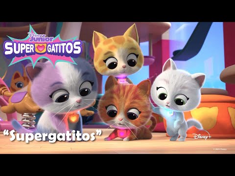 Supergatitos | Cancion de apertura | Video musical 🎶 | Disney